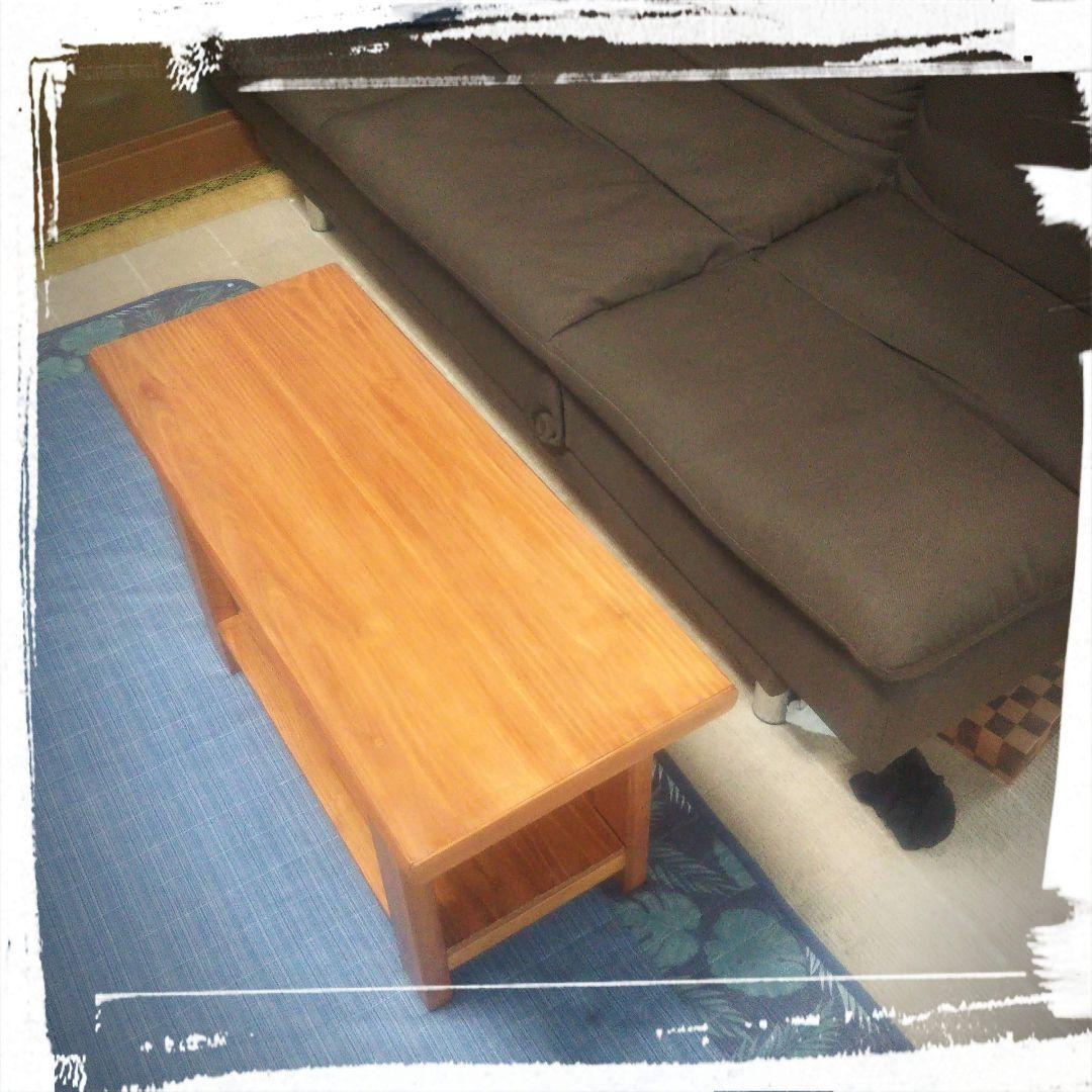 木製ハンドメイド：お部屋の雰囲気が変わります 【テーブル/飾りテーブル/水槽台】