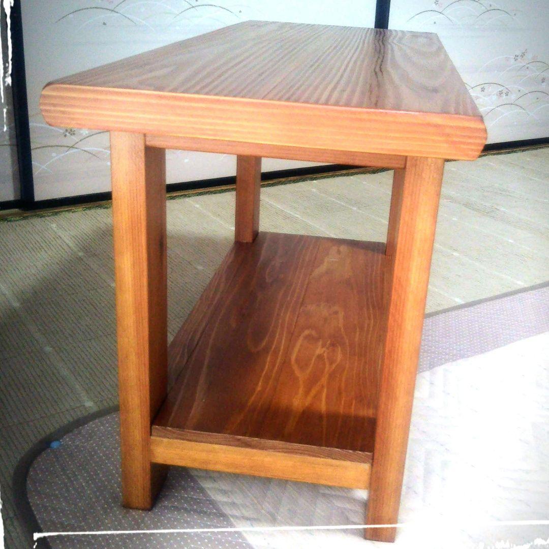 木製ハンドメイド：お部屋の雰囲気が変わります 【テーブル/飾りテーブル/水槽台】