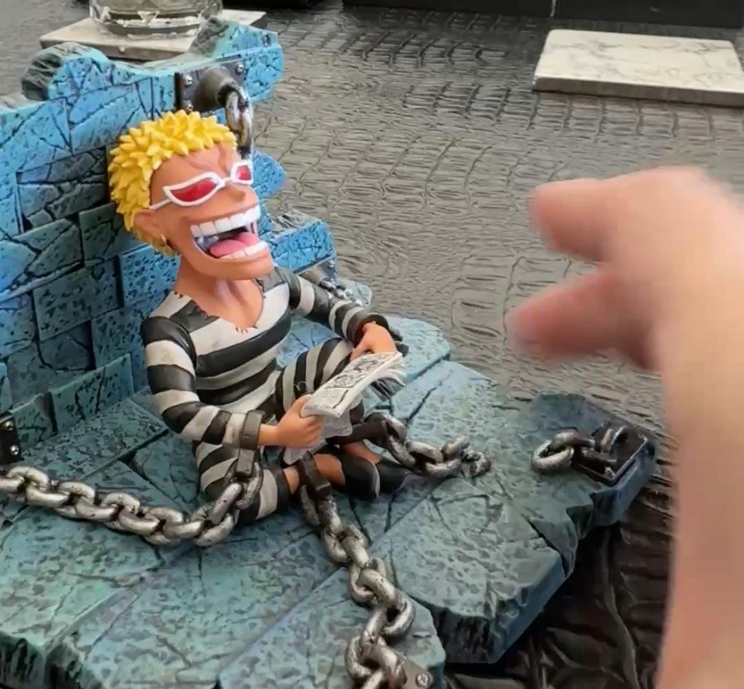 ワンピース Yz ドフラミンゴ 刑務所 ガレージキット スタチュー