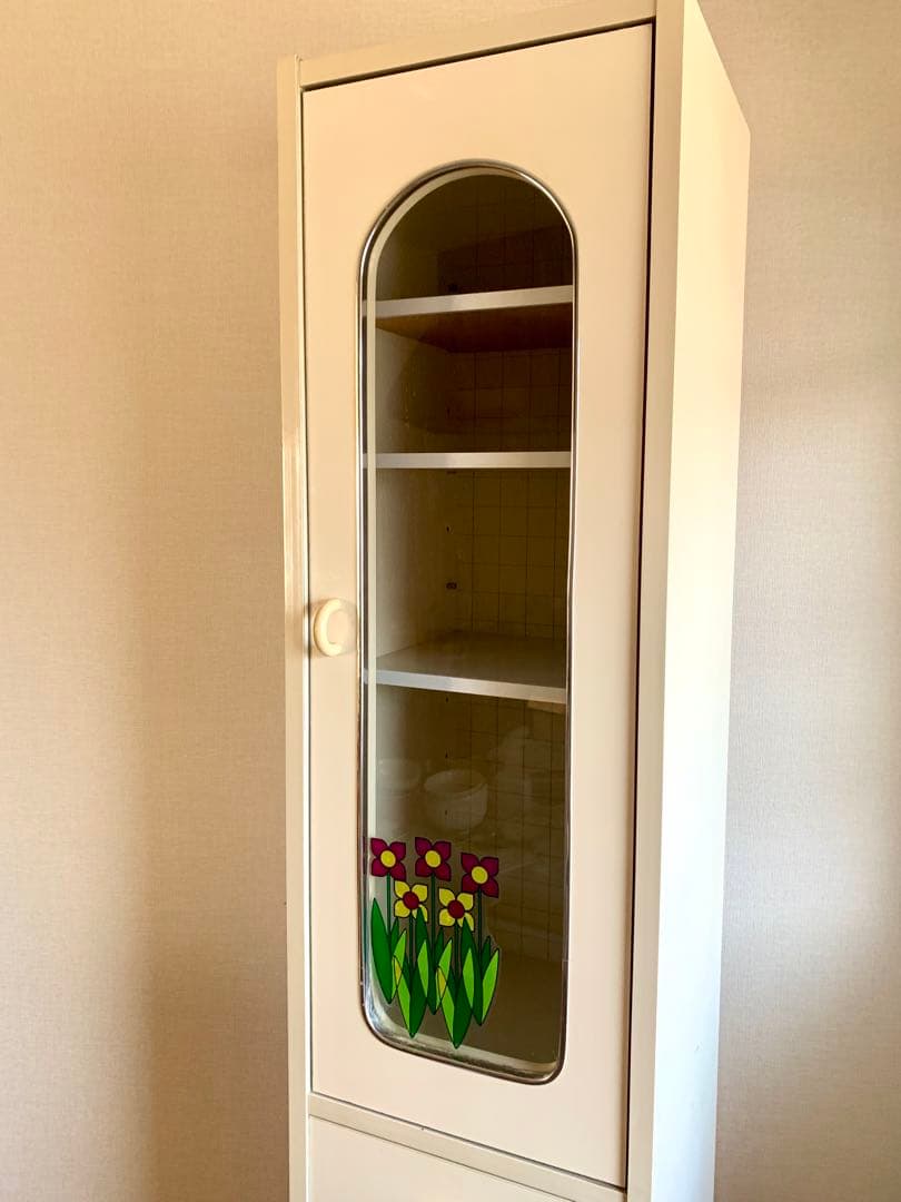 昭和レトロ☆食器棚キャビネット