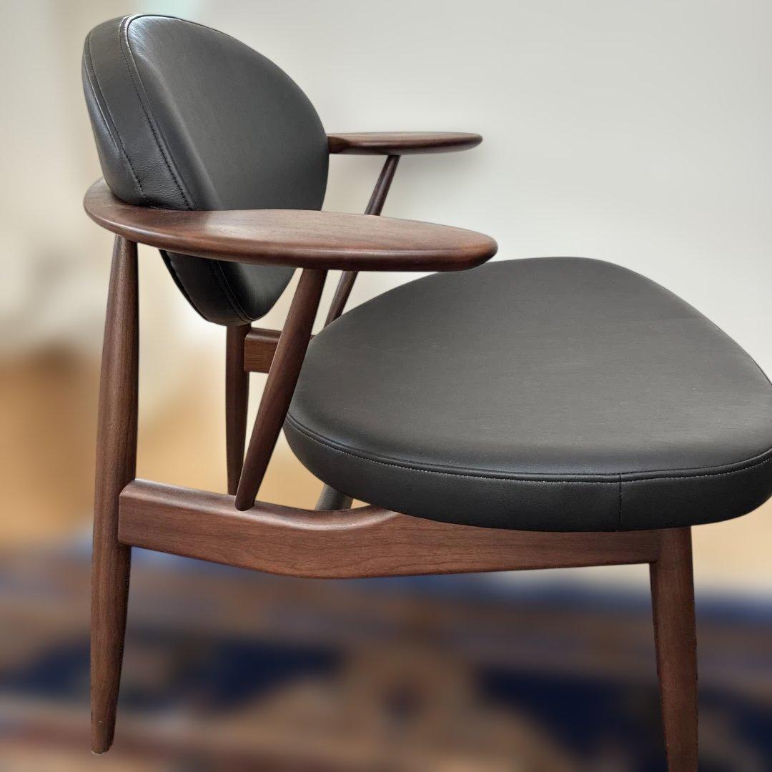 飛騨家具 柏木工 BOSS ボススタイル イージー チェア ウォールナット