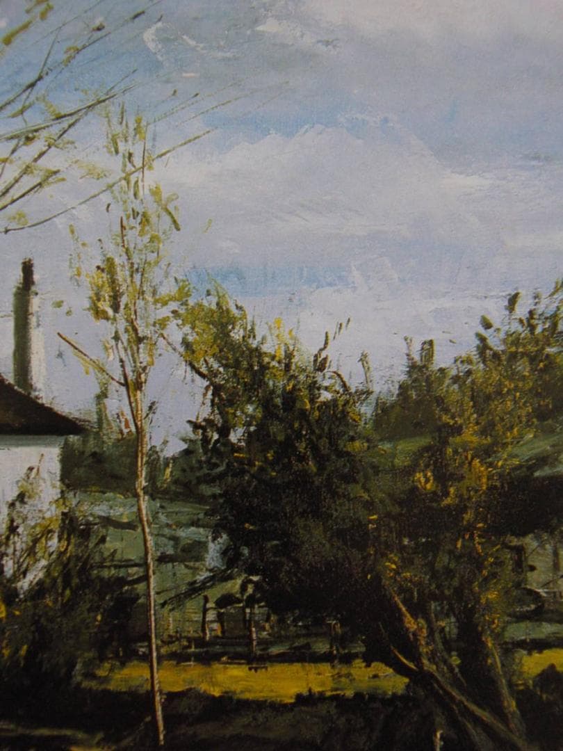 ベルナール・ビュッフェ「Sable,le vieux moulin」 - メルカリ