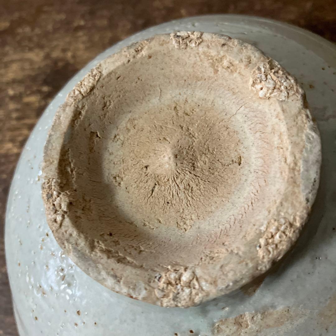 李朝 朝鮮王朝堅手鉢 白磁 茶碗 古民芸 韓国アンティーク 大茶碗 朝鮮