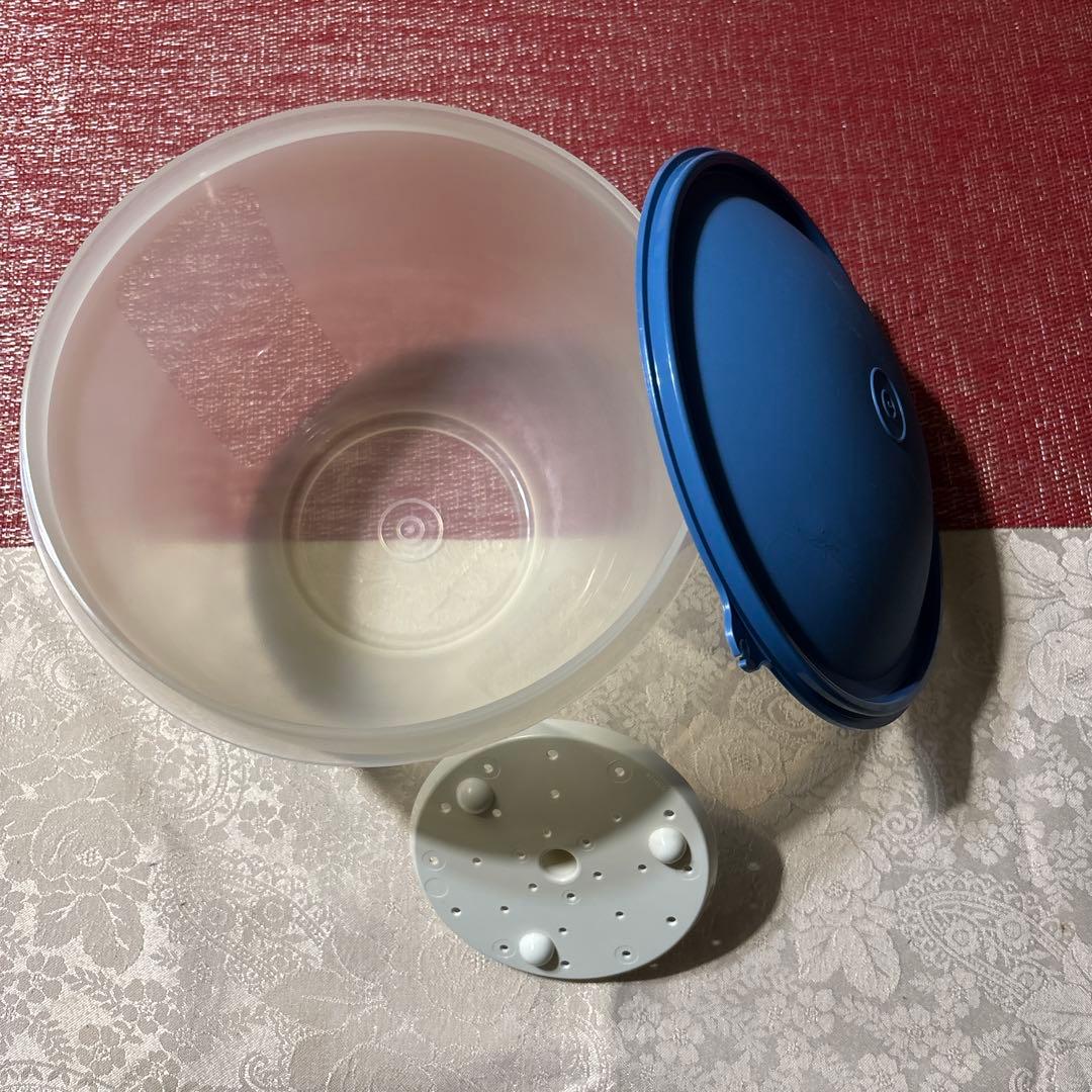 値下げ！タッパーウェア❣️マキシデコレーター保存容器&蓋付きボウル