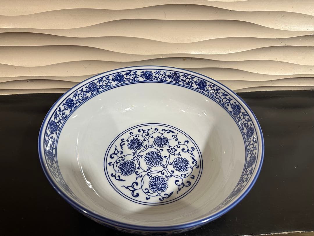 青花食器（お皿、麺碗、器、調味料入れ、レンゲなど）