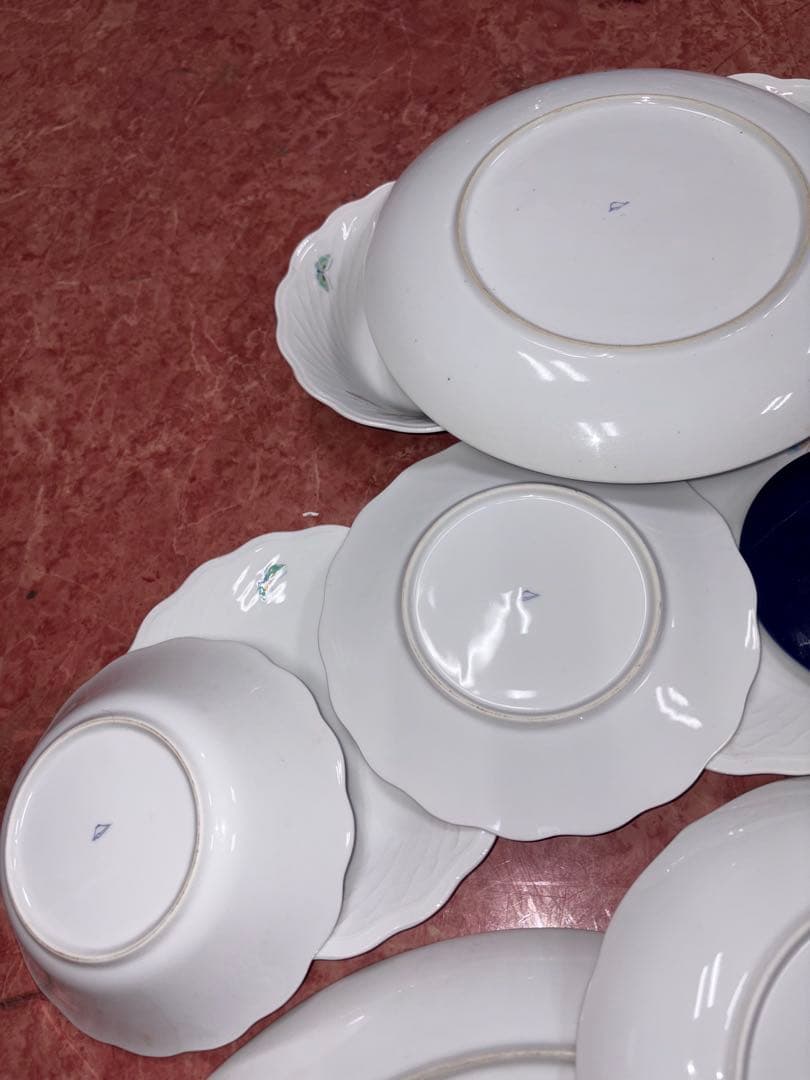 YP0206 深川製磁 食器まとめ売り 皿 小皿 中鉢 大皿 箸置き 有田焼