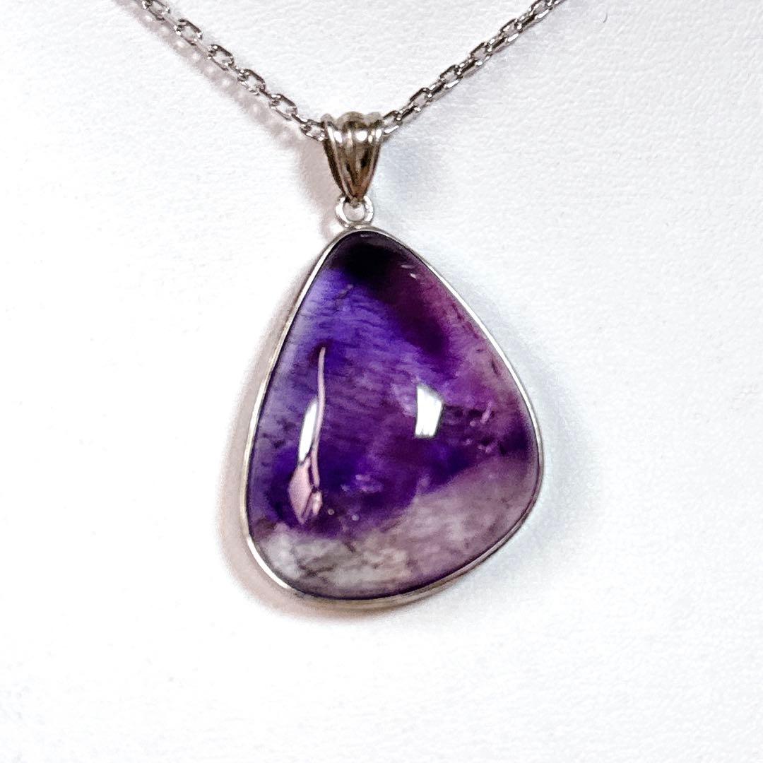 シルバー枠スーパーセブンペンダントシルバーネックレスNO25-2235