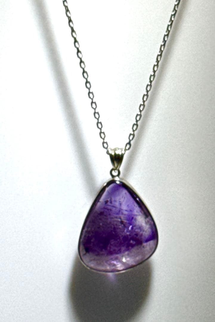 シルバー枠スーパーセブンペンダントシルバーネックレスNO25-2235