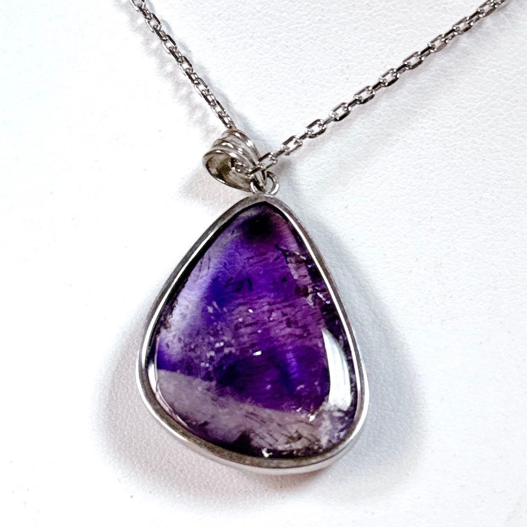 シルバー枠スーパーセブンペンダントシルバーネックレスNO25-2235