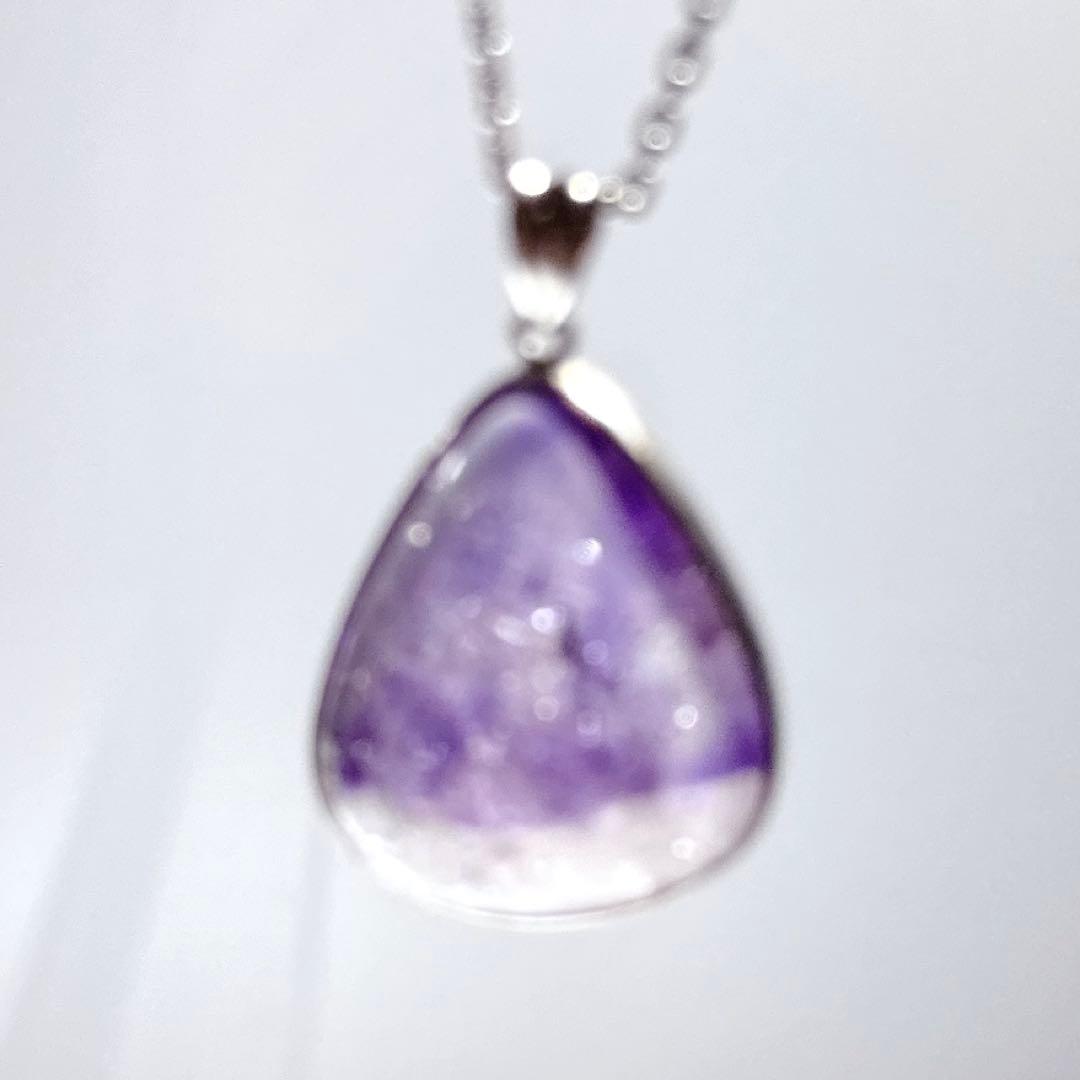 シルバー枠スーパーセブンペンダントシルバーネックレスNO25-2235