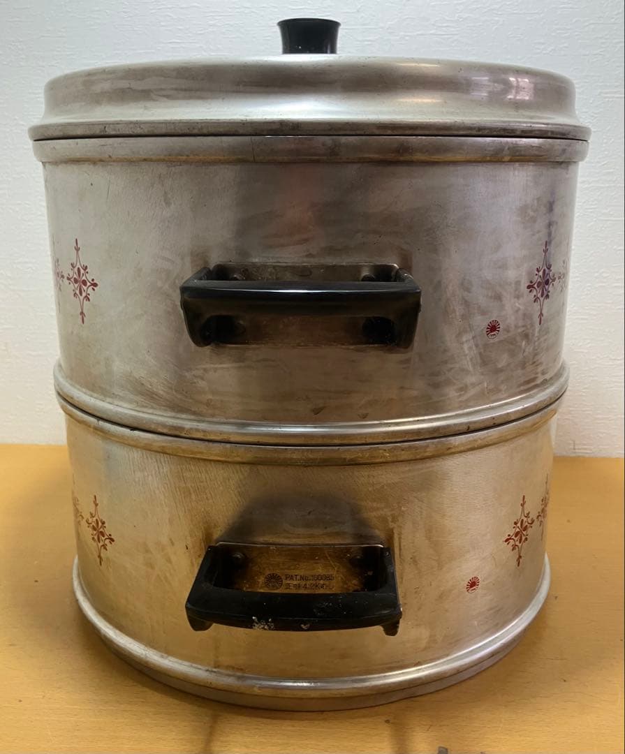 【アサヒセイロ】万能蒸器　30㎝　アルミ製　蒸し器