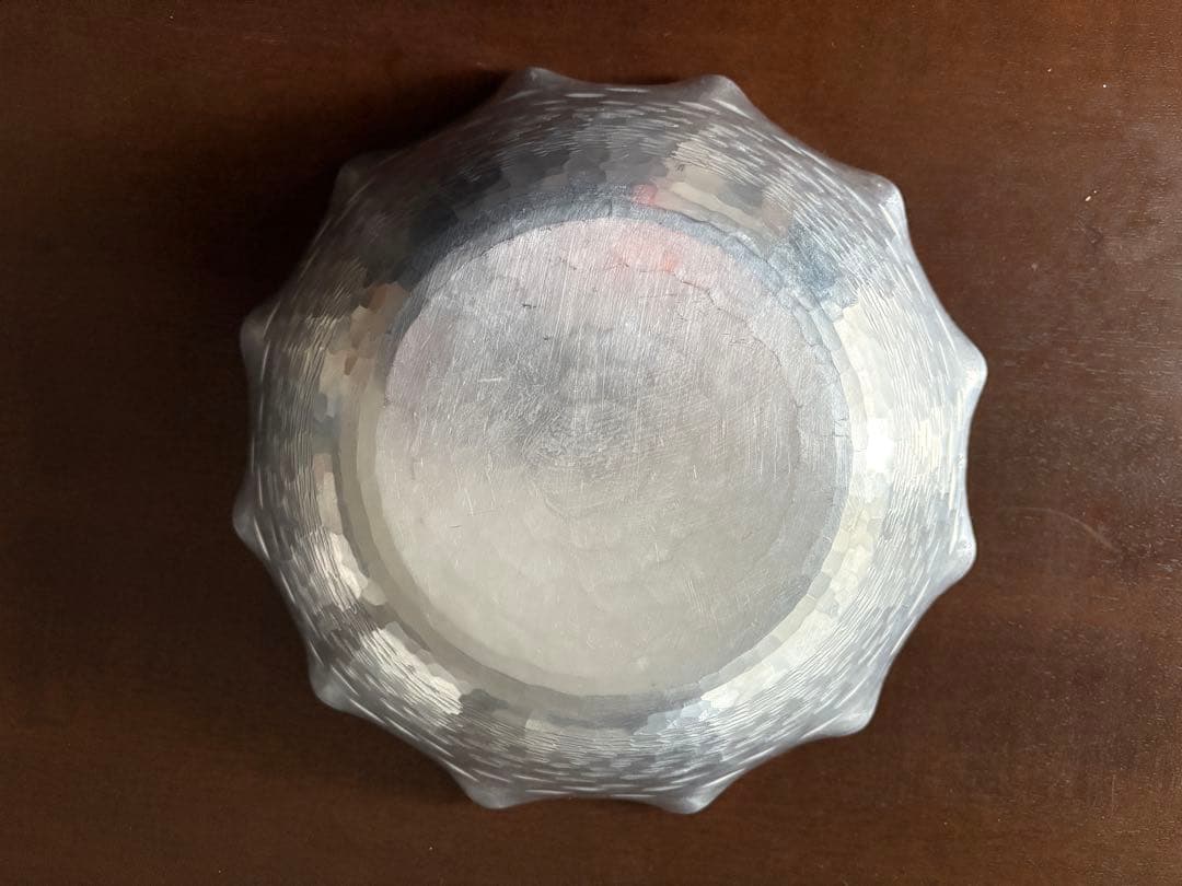 未使用　有次　うどん鍋　アルミ　約25cm うどんすき鍋