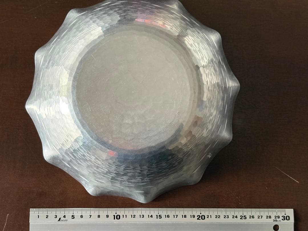 未使用　有次　うどん鍋　アルミ　約25cm うどんすき鍋