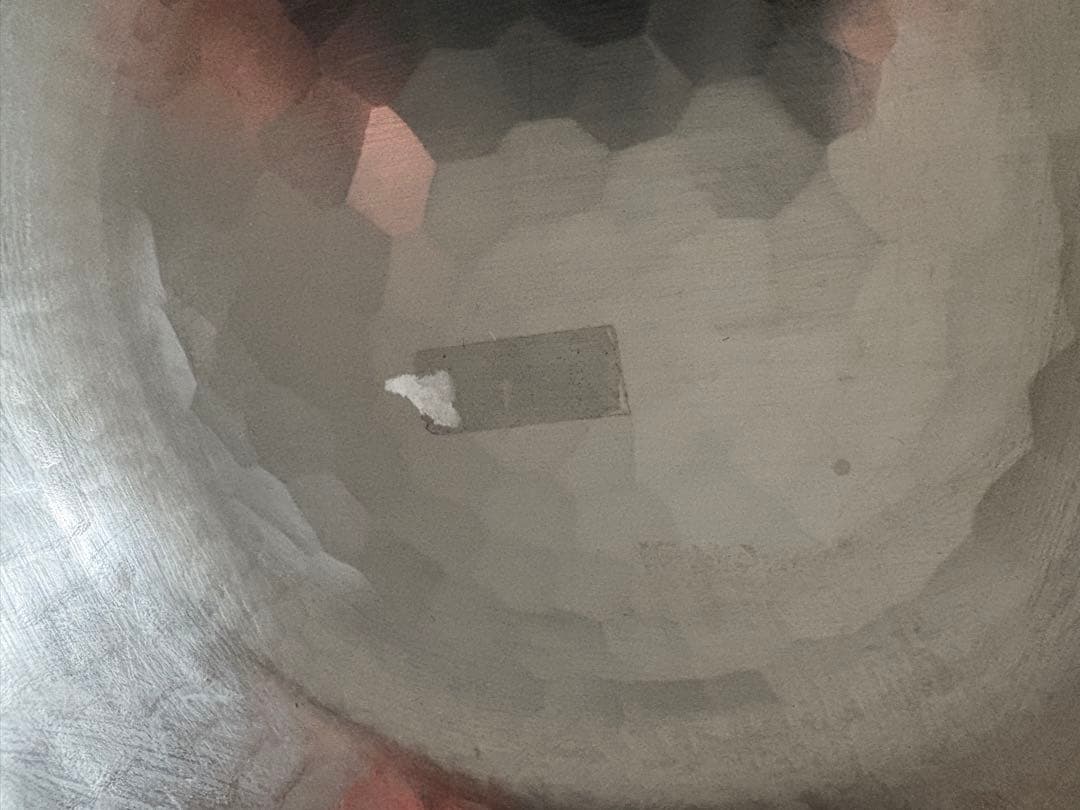 未使用　有次　うどん鍋　アルミ　約25cm うどんすき鍋