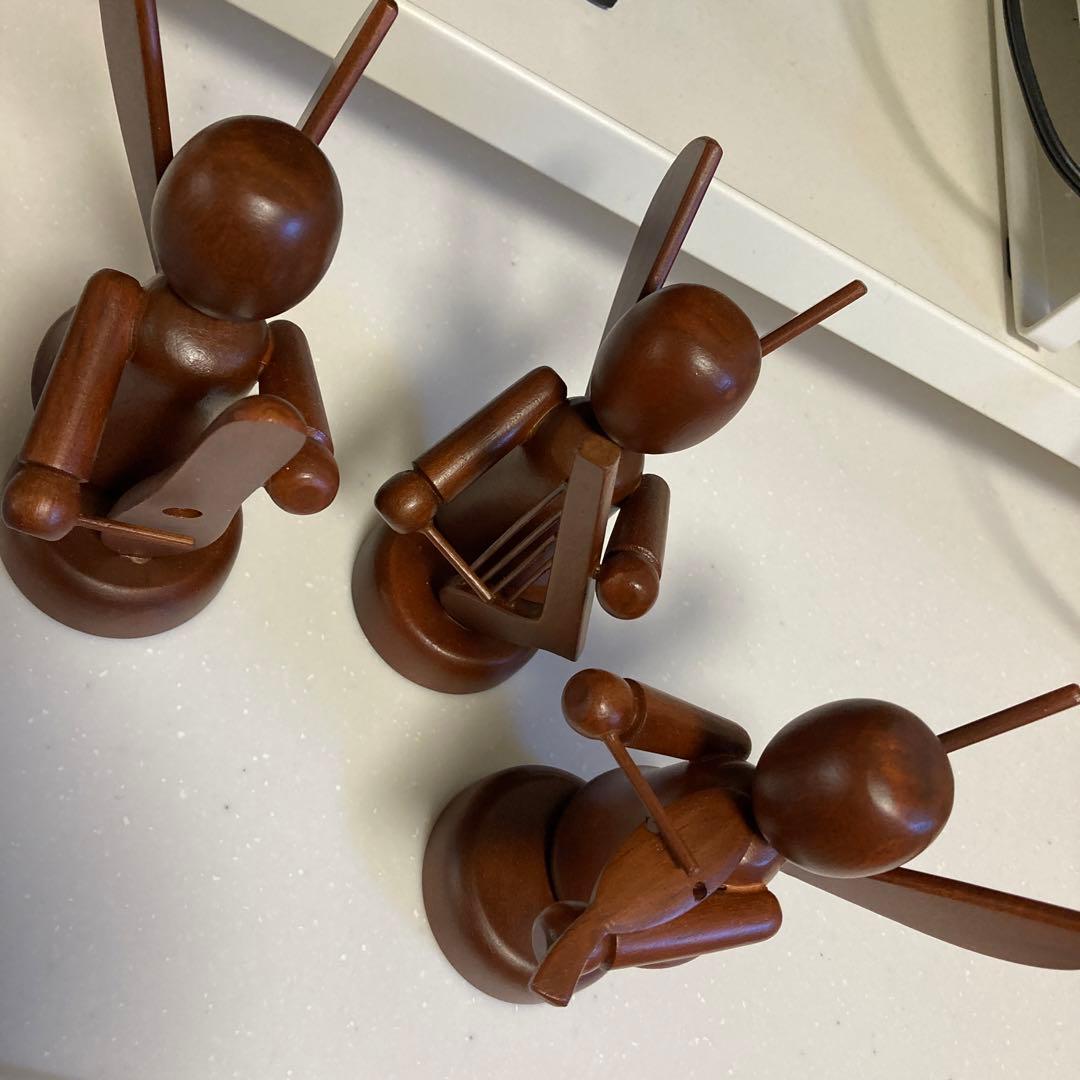 マエストロが回る天使のオーケストラ(オルゴール付き)☆NOEL 木製