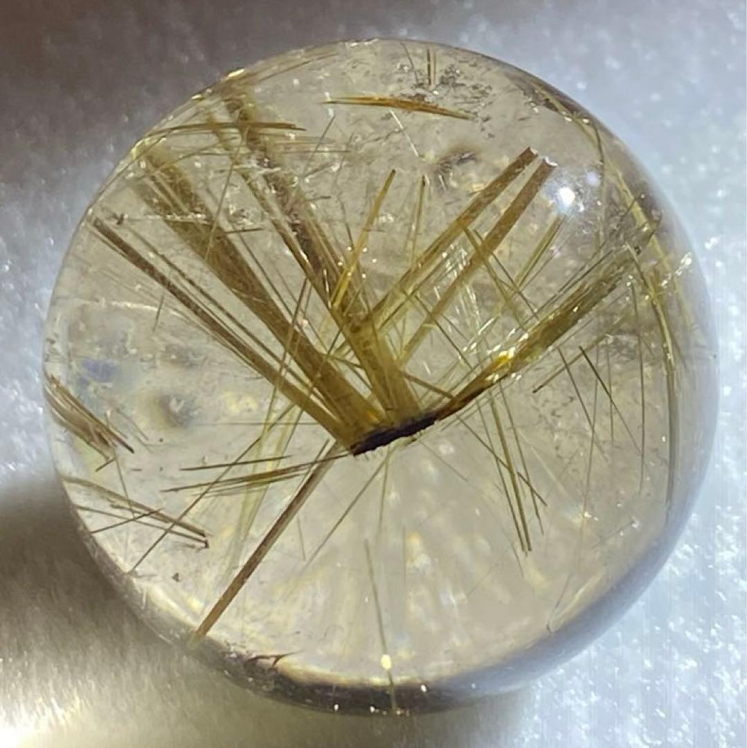 【金運・仕事運上昇】ゴールドタイチンルチルスフィア⭐️ R178