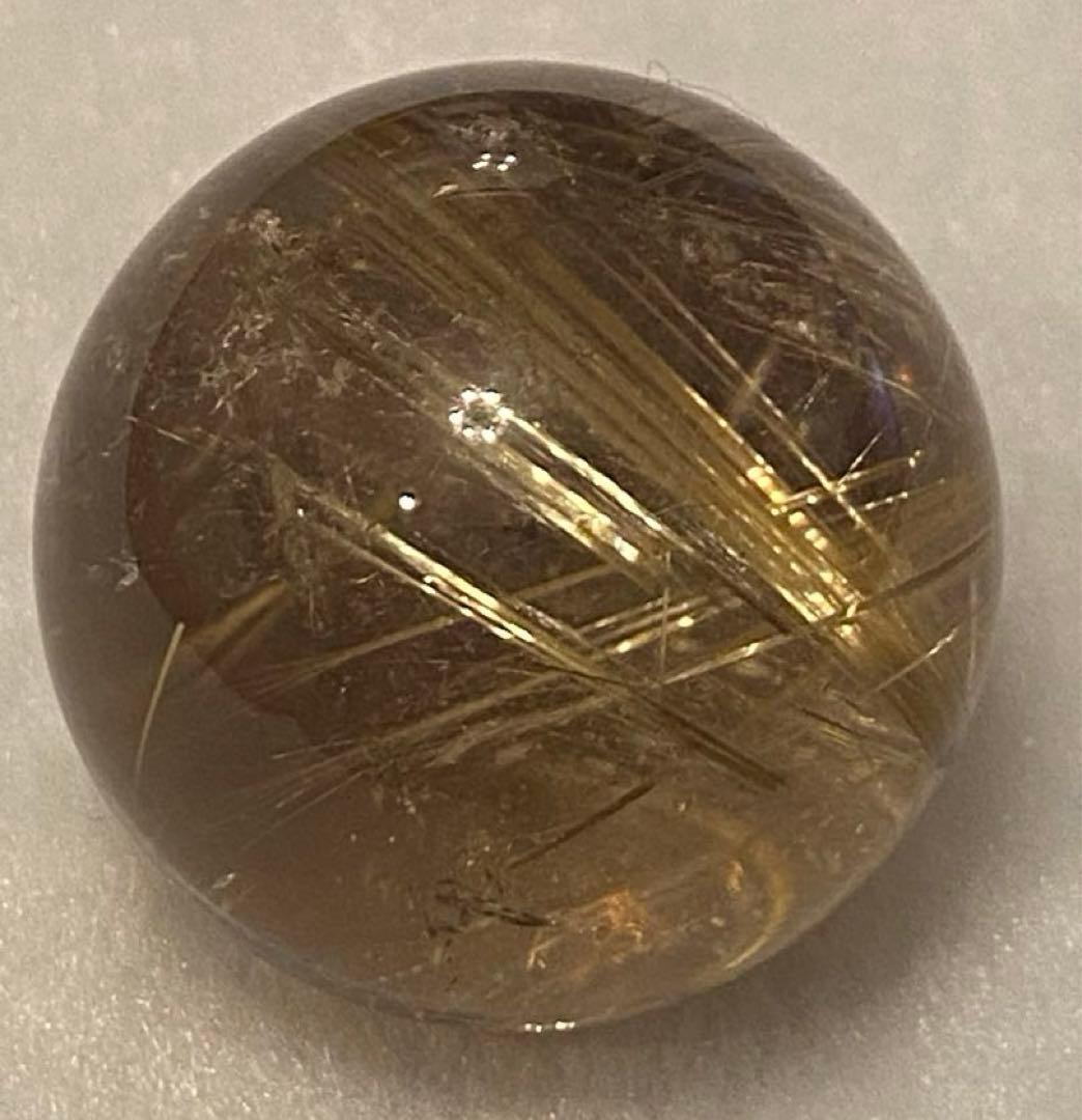 【金運・仕事運上昇】ゴールドタイチンルチルスフィア⭐️ R178