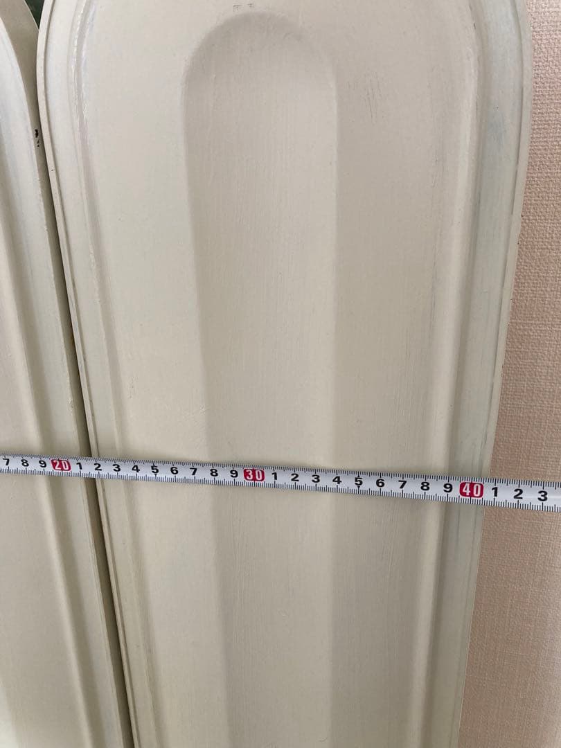 レトロ　ホワイト三面鏡ドレッサー