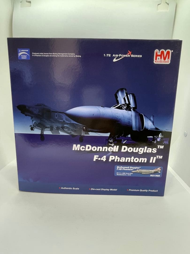 ホビーマスター 1/72F-4EJ改 ファントムⅡ 302特別塗装 黒オジロワシ