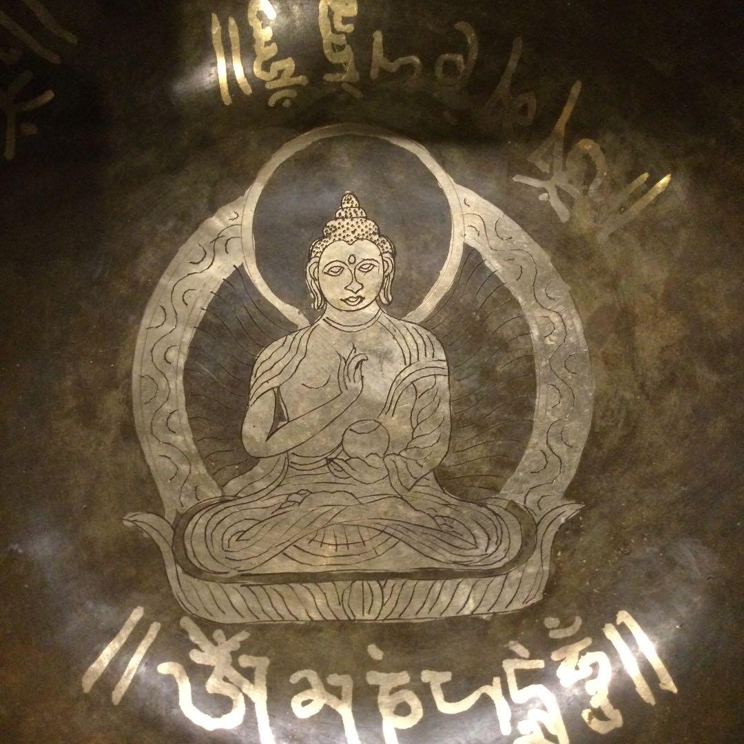 シンギングボウル チベタンボウル 展示品 直径約24.5cm