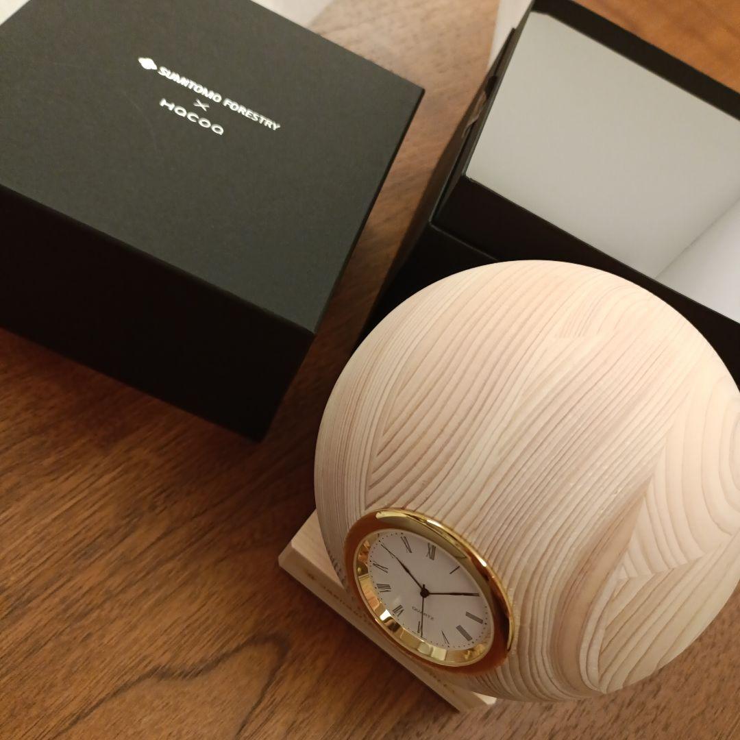 木製 置時計 hacoa×住友林業 - メルカリ