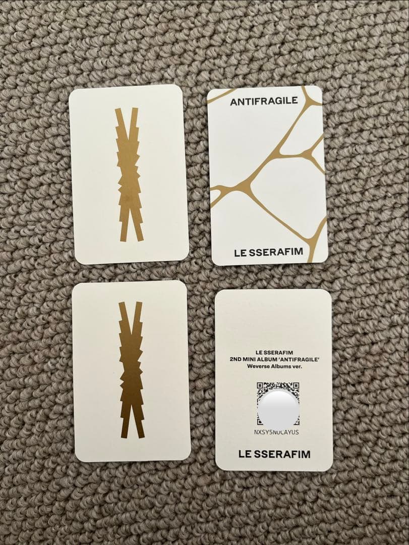 LE SSERAFIM ANTI FRAGILE トレカ宮脇咲良チェウォンカズハ - メルカリ