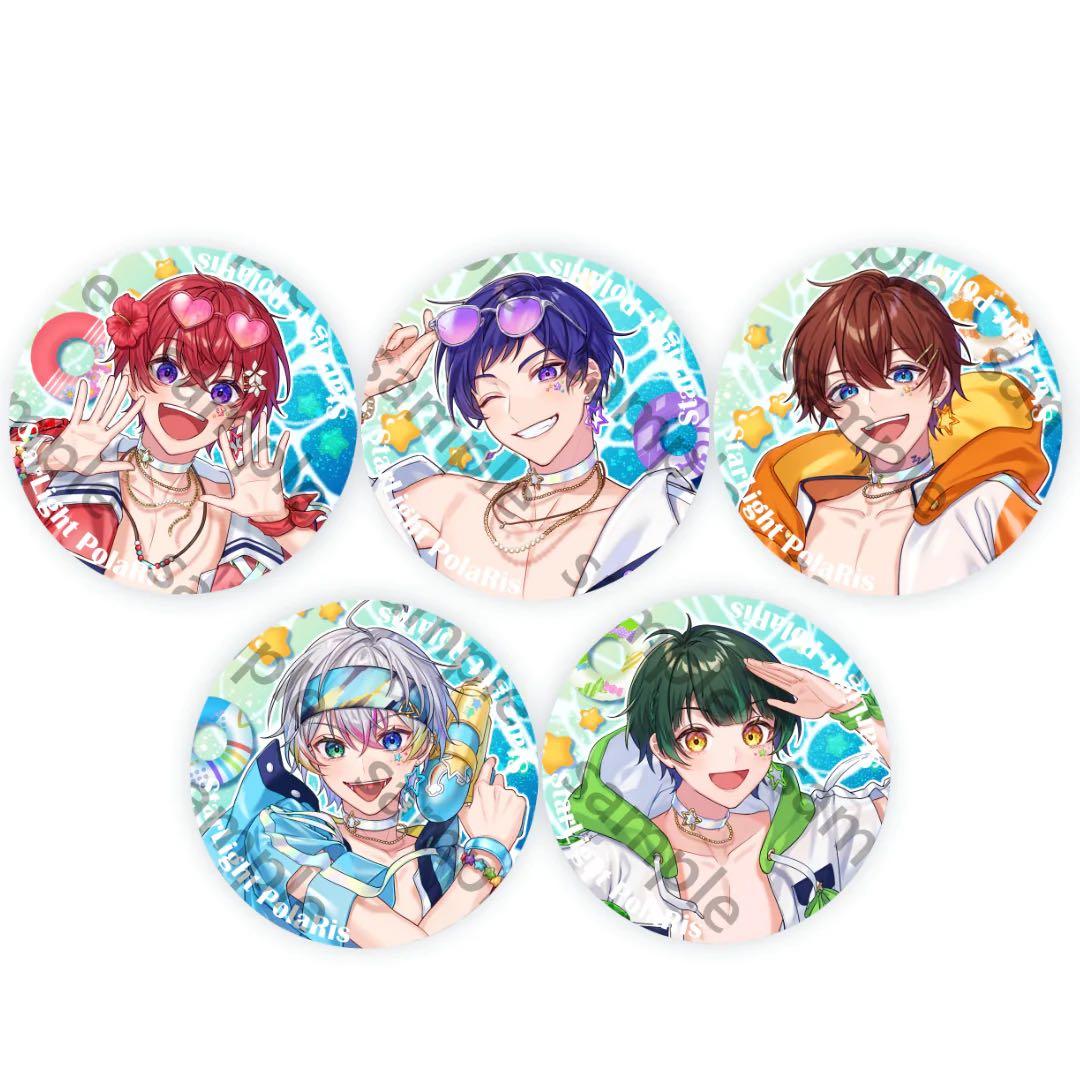 新品☆すたぽら【Relu】缶バッジ☆第6弾☆4点セット - メルカリ