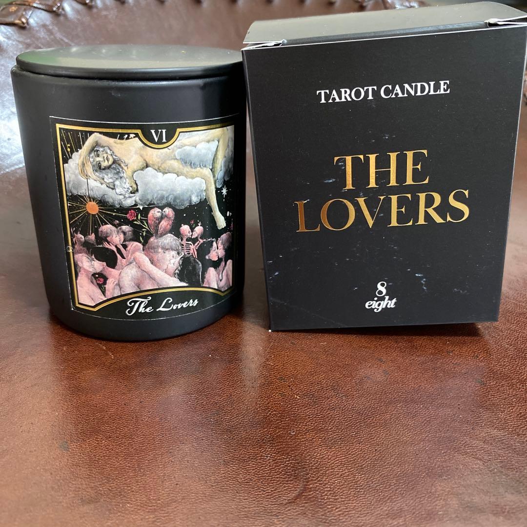 The Lovers タロットキャンドル eight