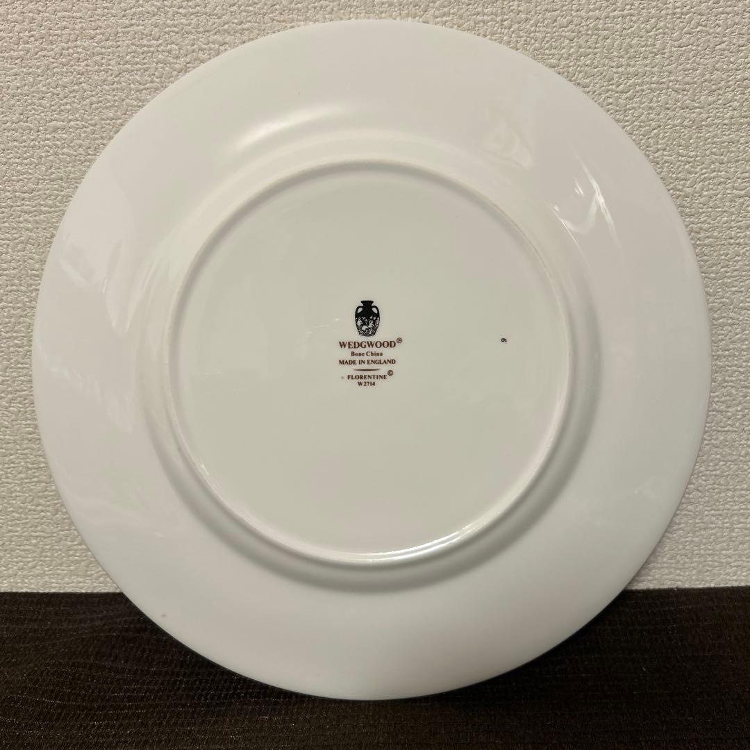 ウェッジウッド　フロレンティーン　ターコイズ　ディナープレート　27.5cm