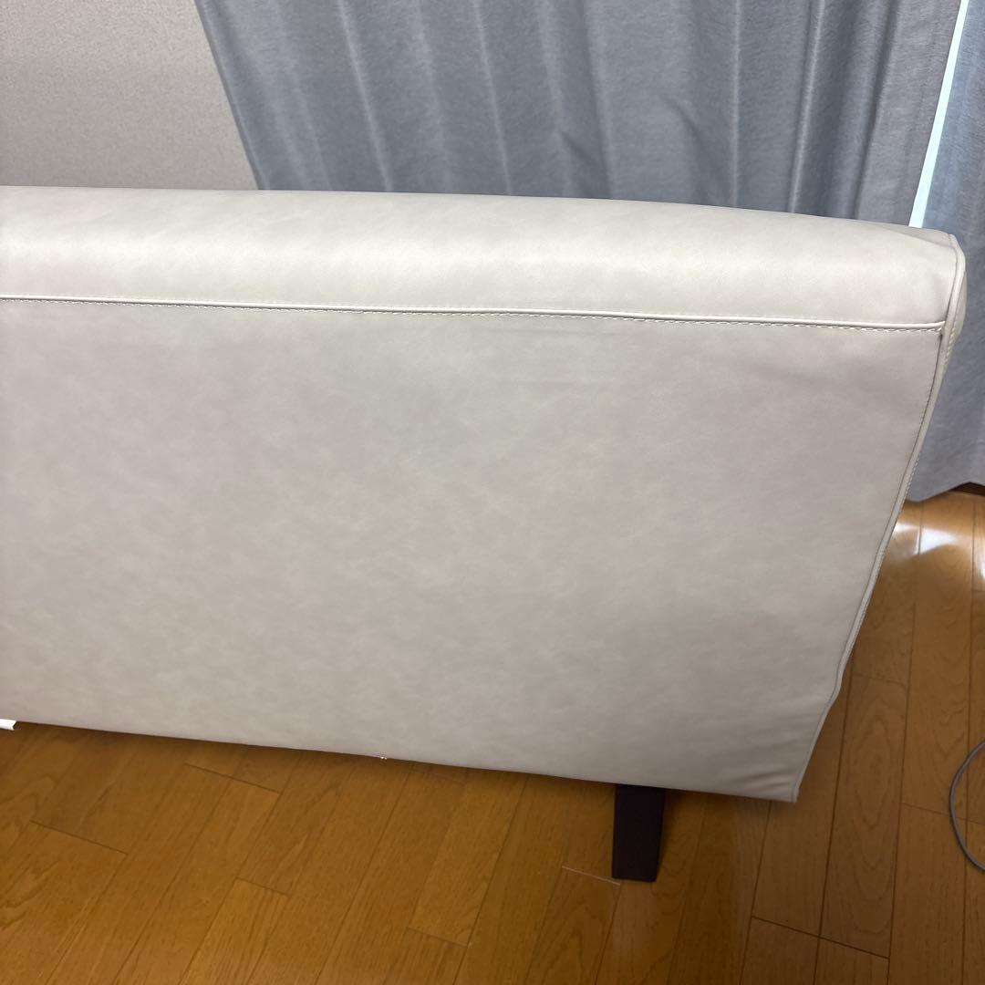 ニトリ・リビングダイニングソファ・!!注意!!アーム取り外し済み