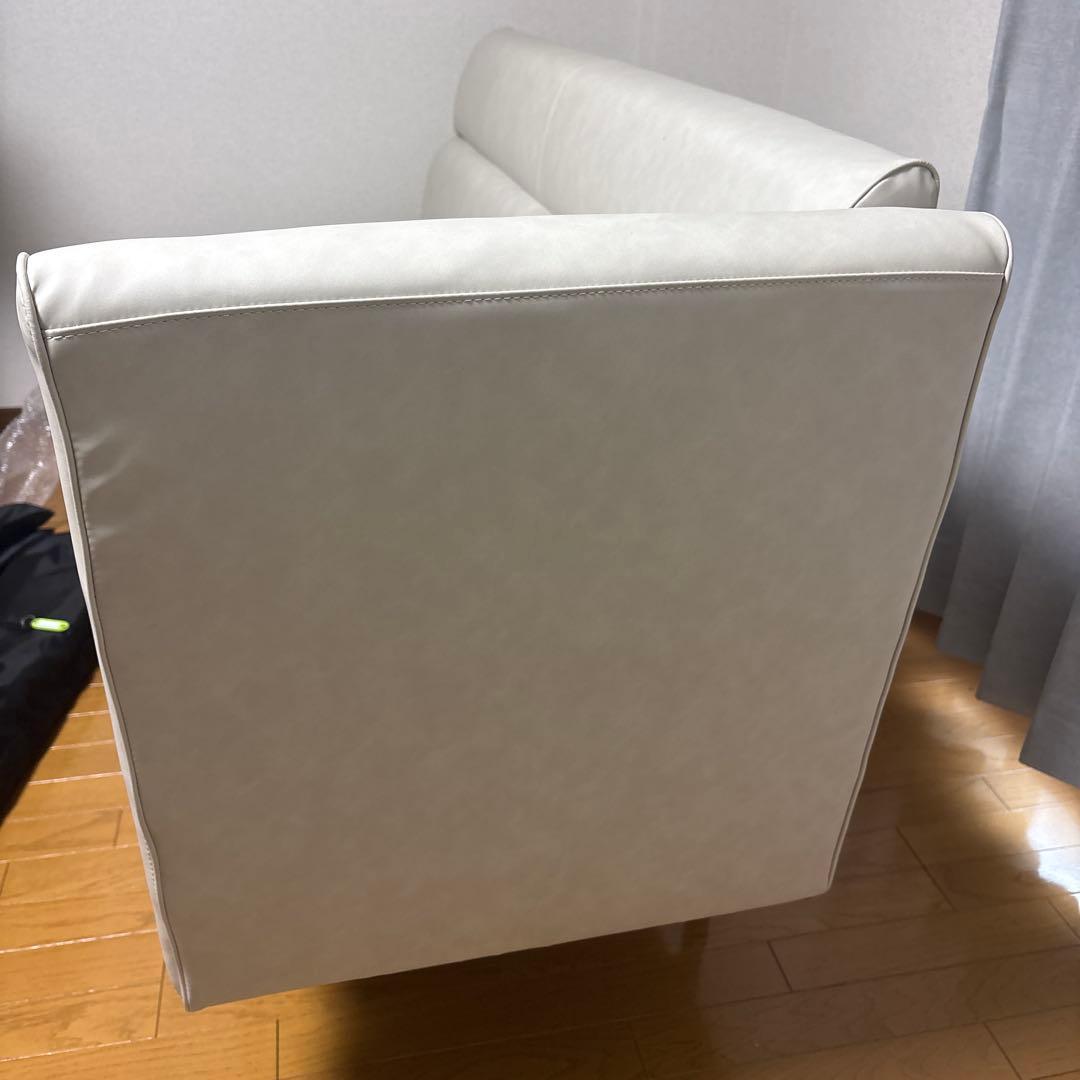 ニトリ・リビングダイニングソファ・!!注意!!アーム取り外し済み