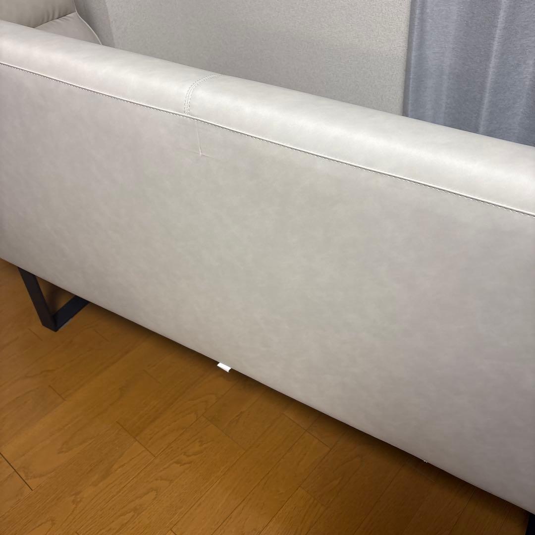 ニトリ・リビングダイニングソファ・!!注意!!アーム取り外し済み