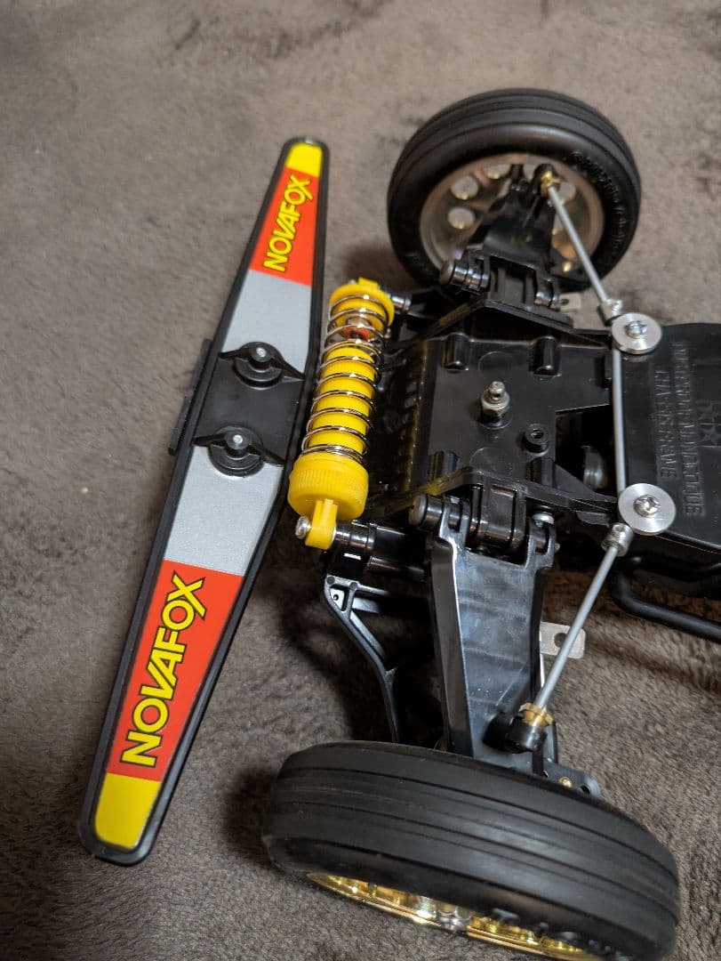 タミヤ　ノバフォックス　NOVA FOX ラジコンカー 本体と付属品