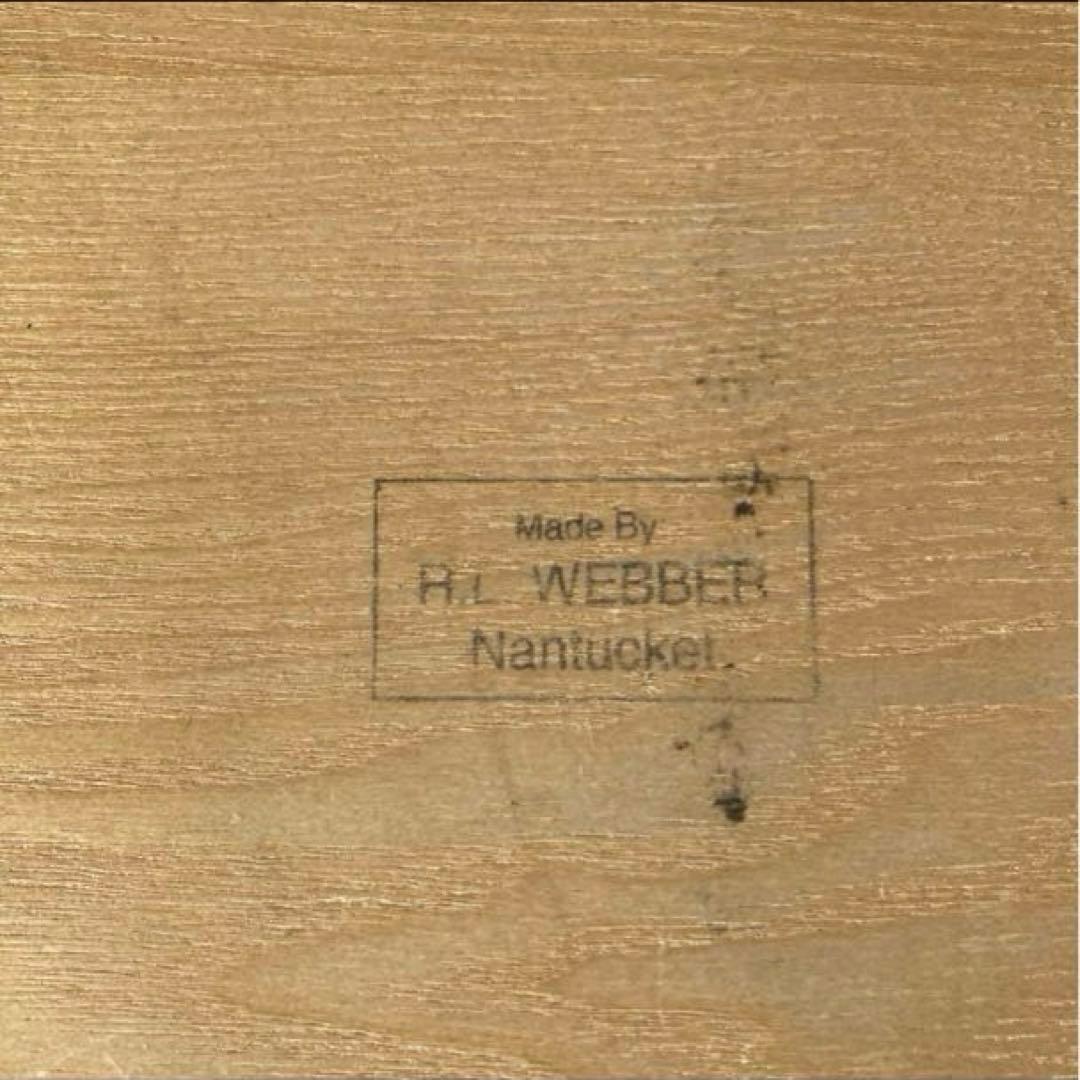 ナンタケット バスケット　かご　アメリカンヴィンテージ　アンティーク 古道具