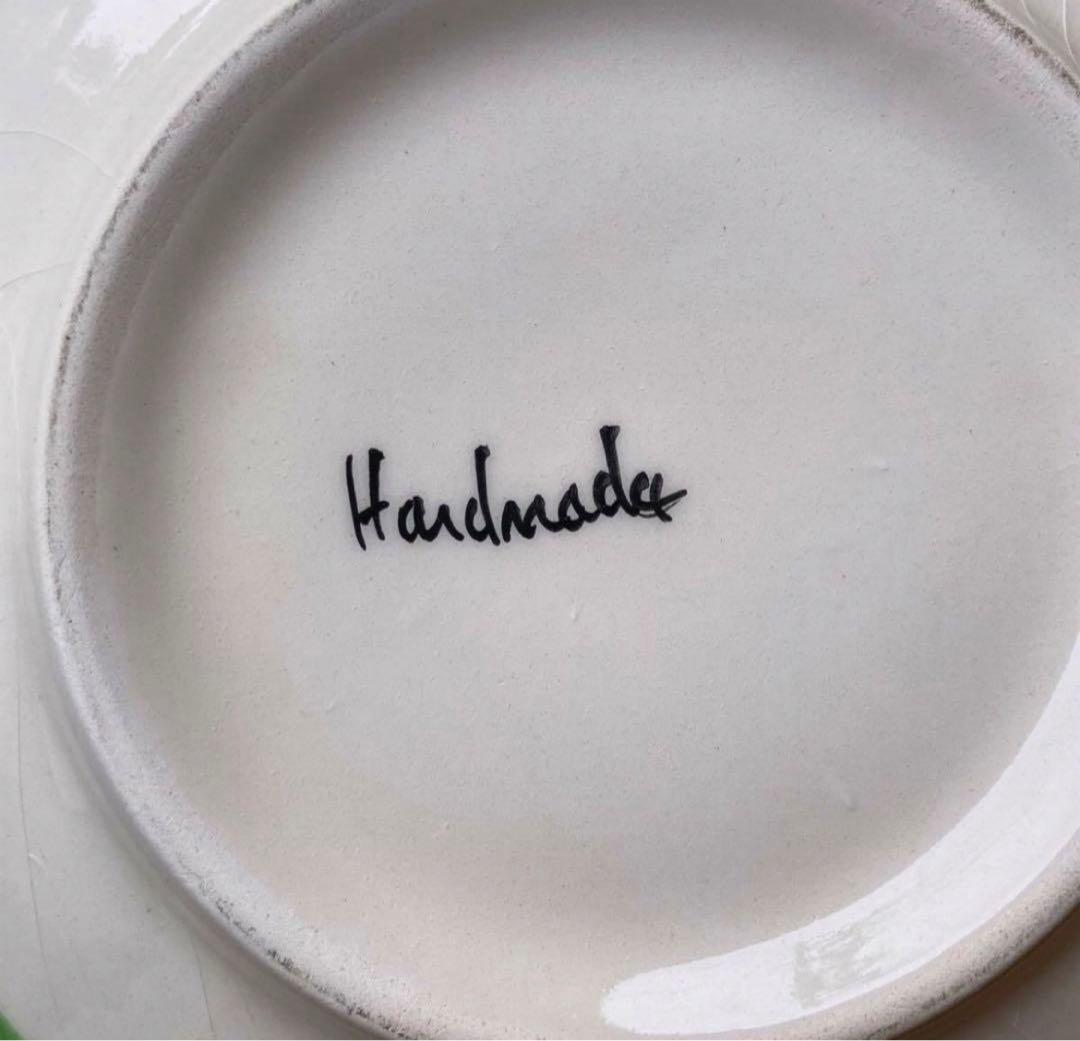 31.5cm☆新品☆トルコ陶器 特大サイズ ボウル ＊グリーン＊キュタフヤ陶器＊