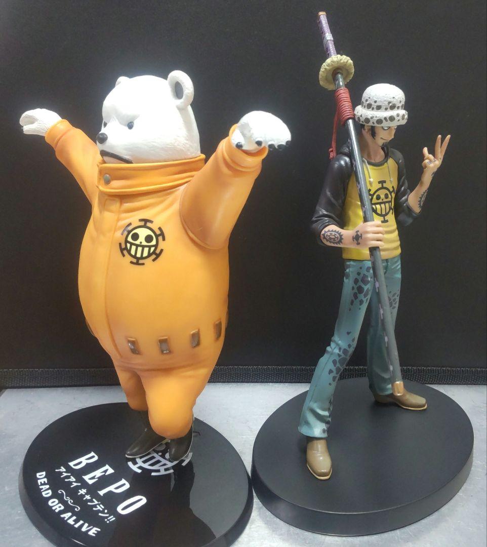 ONE PIECE 【ベポ ＆トラファルガー・ロー】 ハートの海賊団 フィギュア