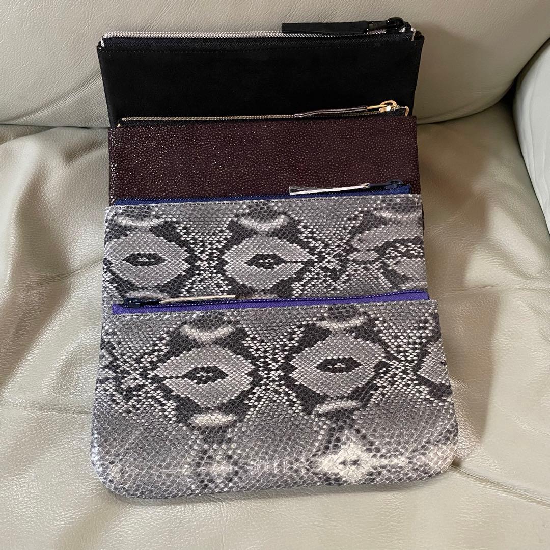 【マダムハナエ】ハンドメイド　革財布　長財布　お好きな柄1点