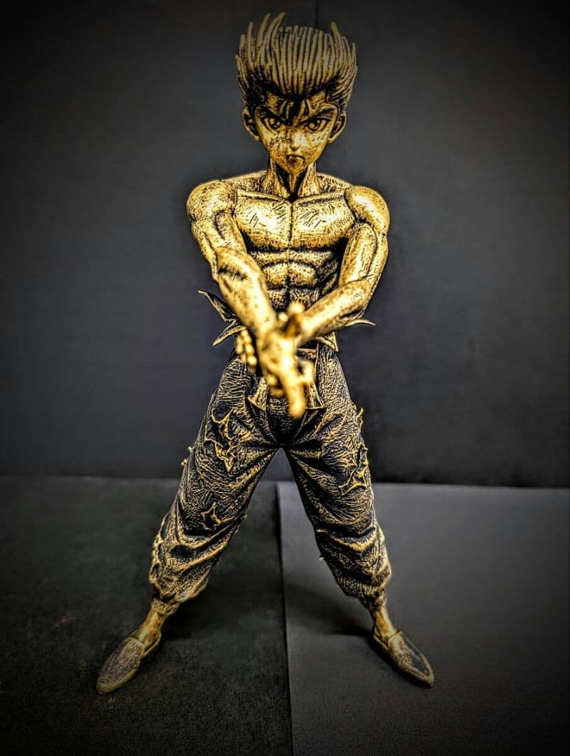 金運100%アップ！黄金リペイント 1番くじ　幽遊白書　戸愚呂弟&浦飯幽助セット