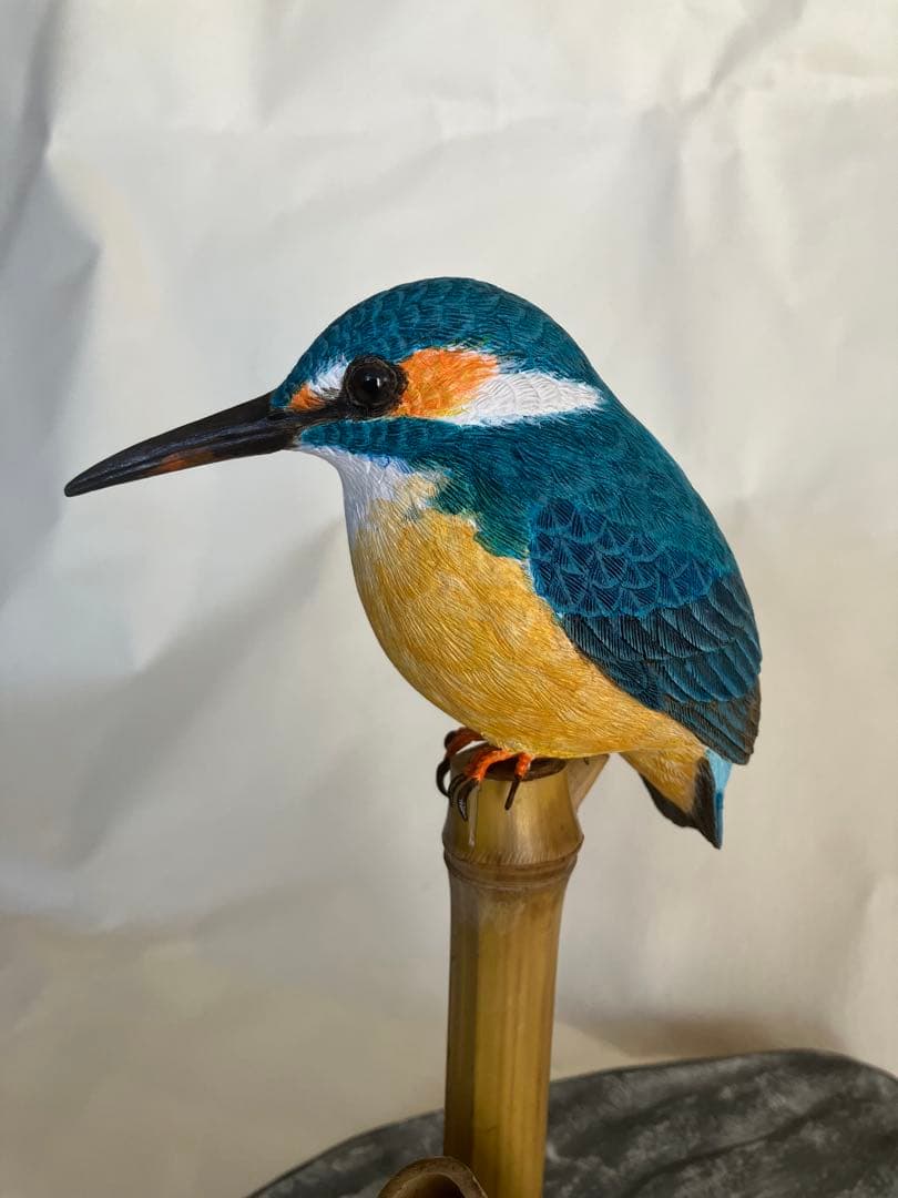 バードカービング(カワセミ)