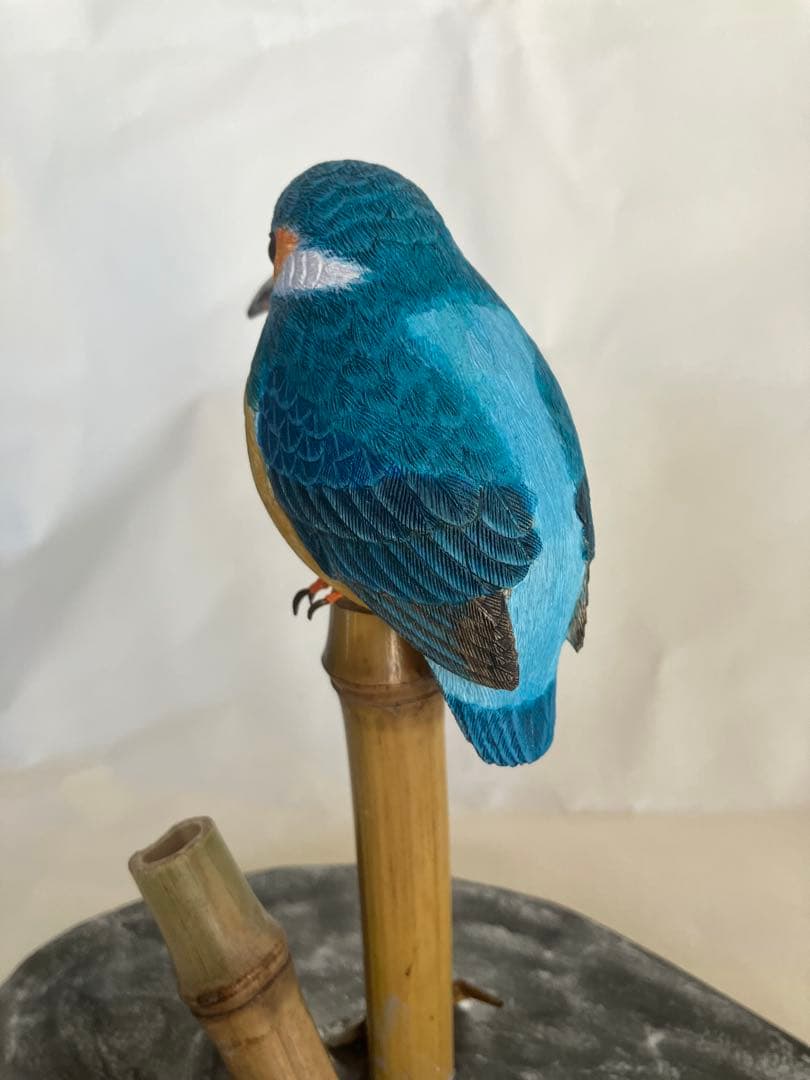 バードカービング(カワセミ)