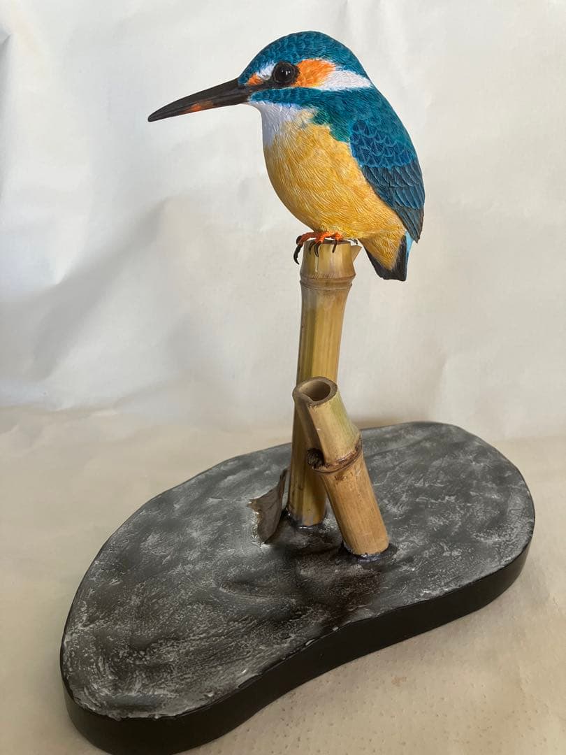 バードカービング(カワセミ)