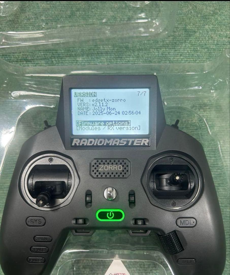 RADIO MASTER ZORRO ELRS コントローラー