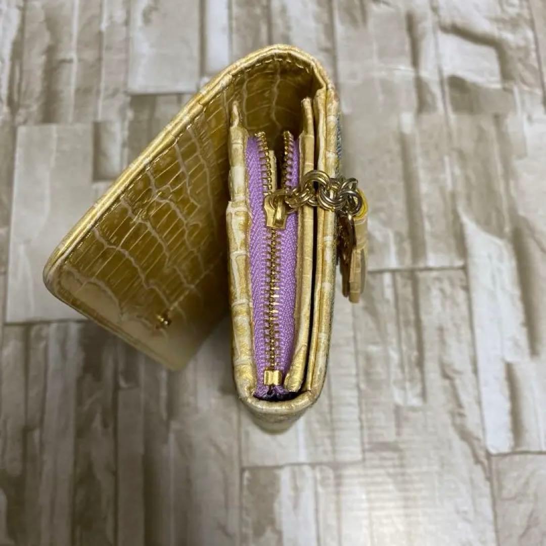 【think bee 】クリトム　接吻　長財布　綺麗　GOLD カッコいい！
