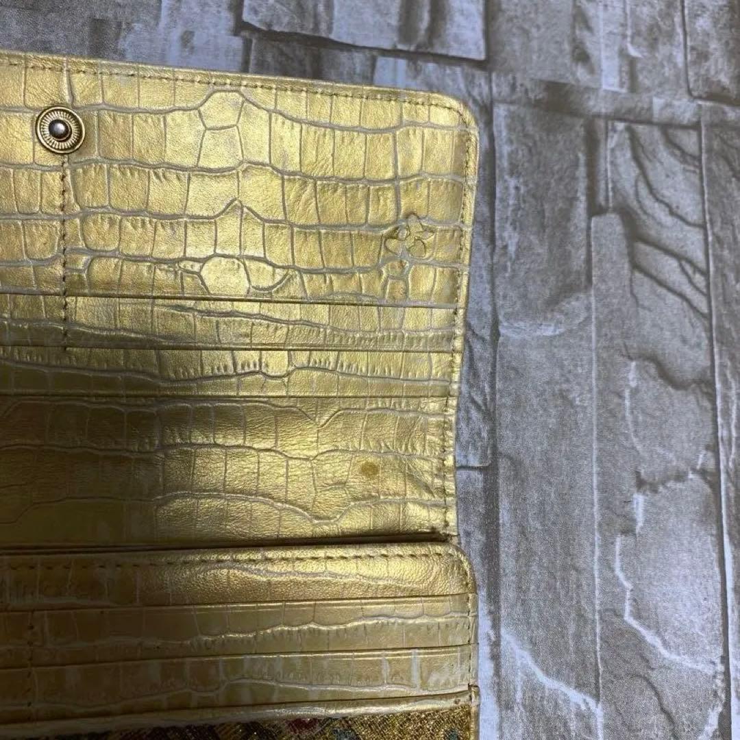 【think bee 】クリトム　接吻　長財布　綺麗　GOLD カッコいい！