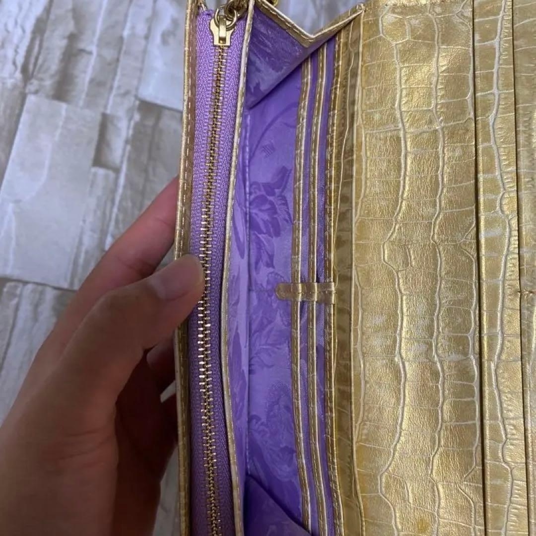 【think bee 】クリトム　接吻　長財布　綺麗　GOLD カッコいい！