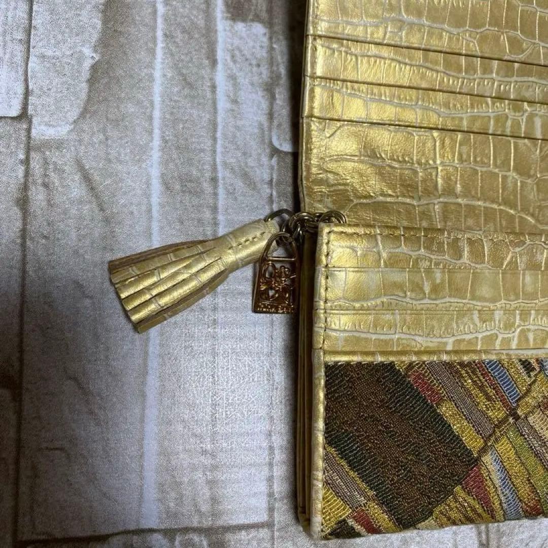 【think bee 】クリトム　接吻　長財布　綺麗　GOLD カッコいい！