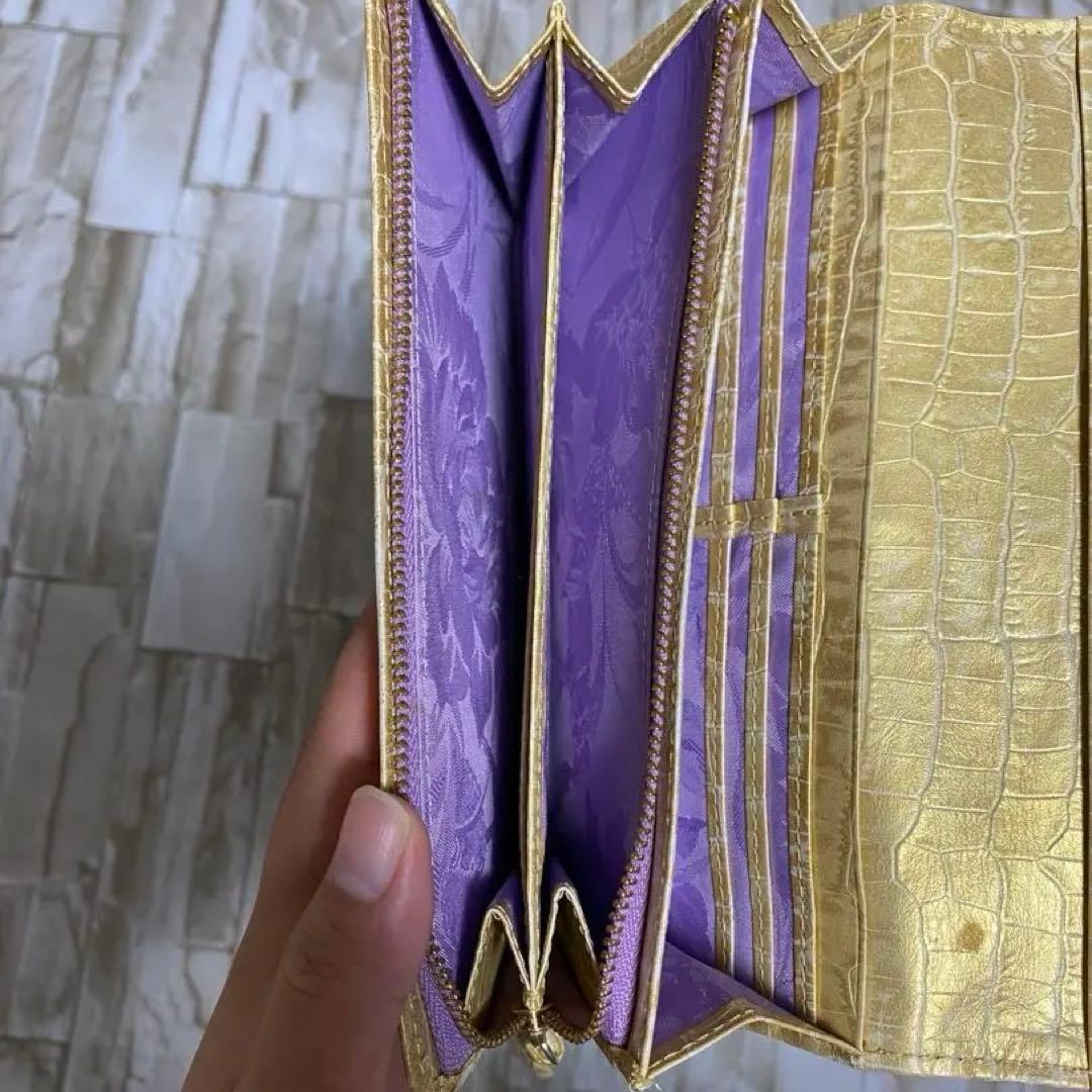 【think bee 】クリトム　接吻　長財布　綺麗　GOLD カッコいい！