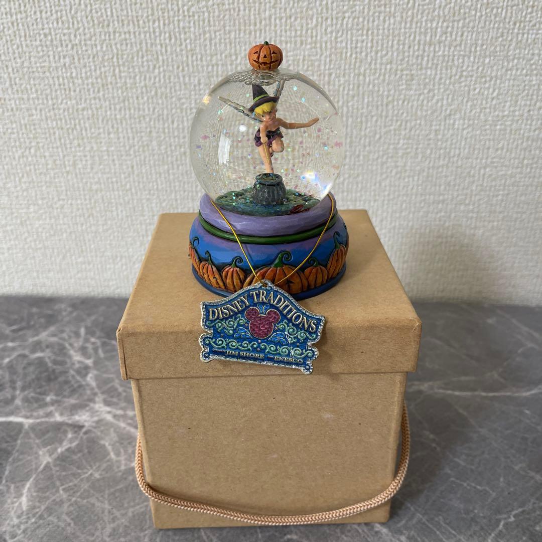 Disney ディズニー ティンカー・ベル スノードーム　ハロウィン　エネスコ