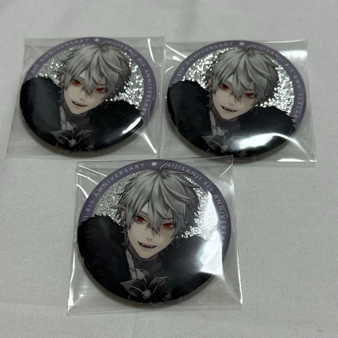にじさんじ 8周年 8th Anniversary 缶バッジ 葛葉 - メルカリ
