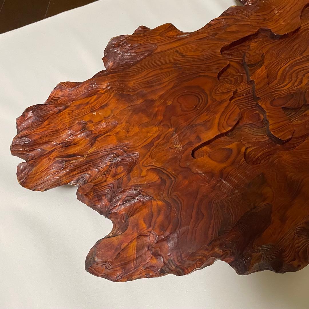 【値下げOK】木彫り一枚板 看板　敬天愛人　和室 床の間 縁起物